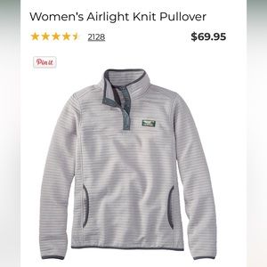 L.L. Bean Women's Airlight Knit Pullover